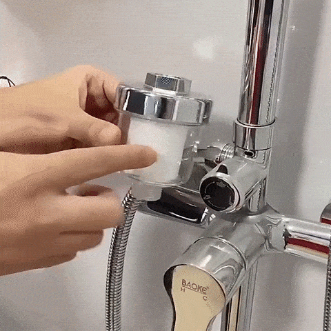 끼워봐 투명 샤워기필터